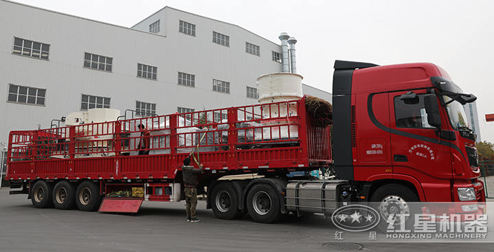 圓錐破碎機裝車、發(fā)貨